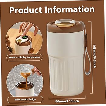 Tasse luxieuse intelligente et polyvalente