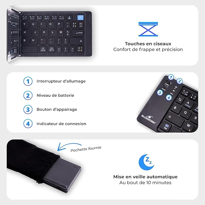 MINI CLAVIER PLIABLE GEARUP B023