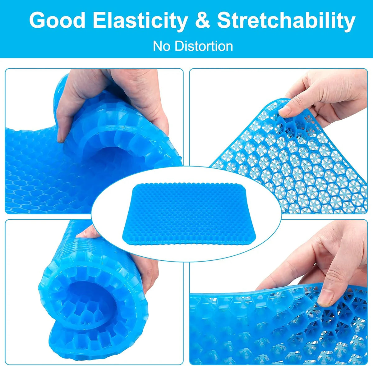 Coussin de siège médical + housse protectrice antidérapante