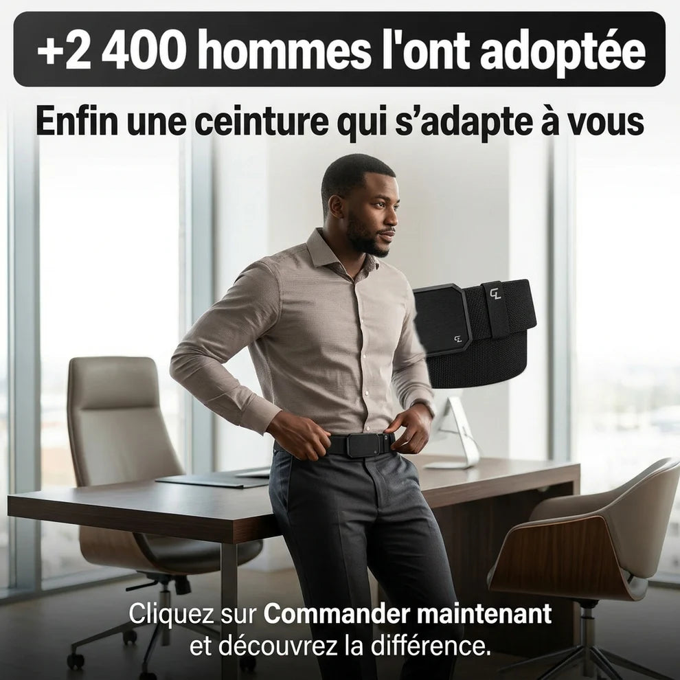 Fini les ceintures trop serrées ou trop lâches