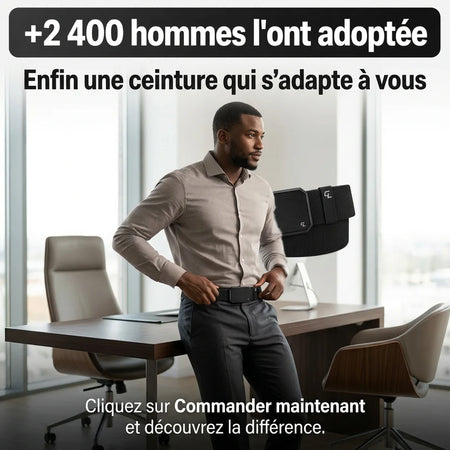 Fini les ceintures trop serrées ou trop lâches