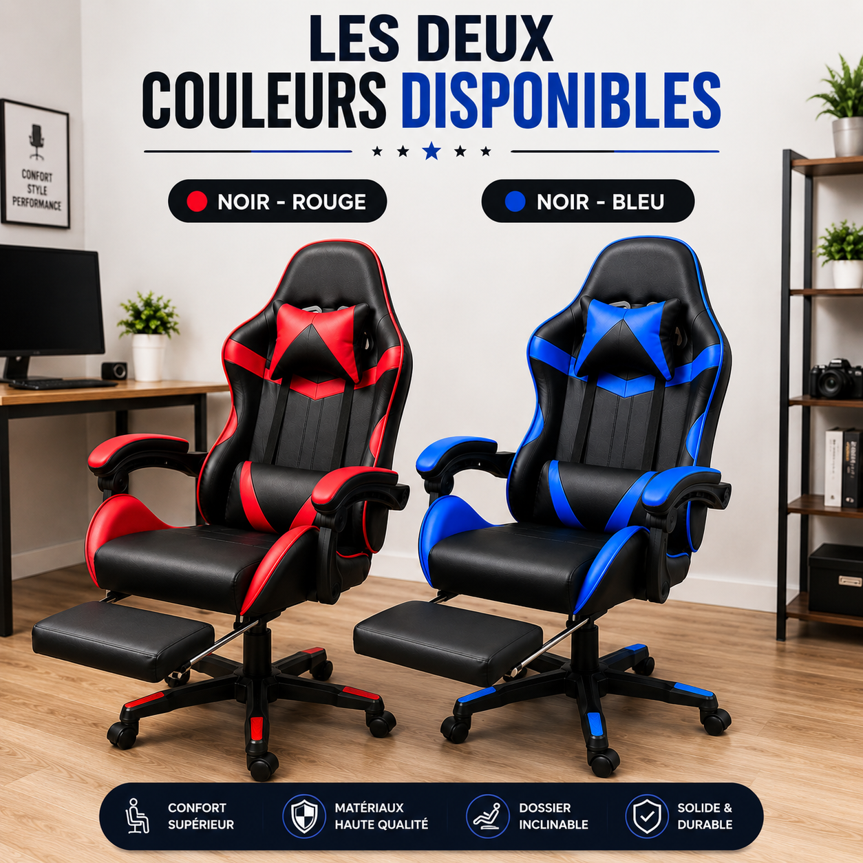 Chaise de bureau très confortable