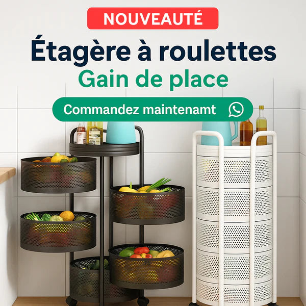 Offre Limitée 🔥 : L’étagère FRUIT ET LEGUMES 5 NIVEAUX