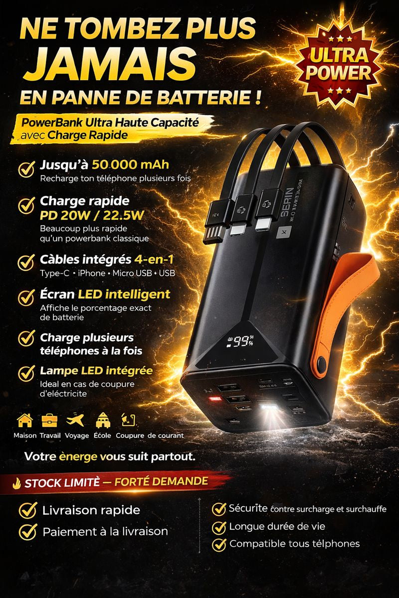 PowerBank Ultra Puissant