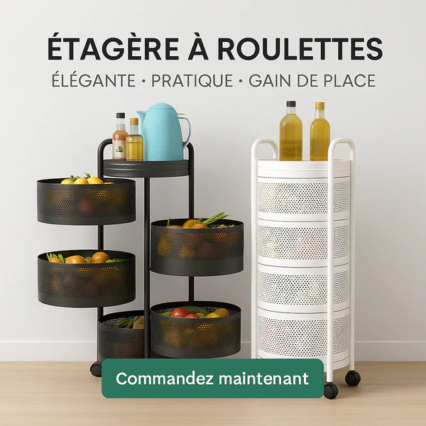 Offre Limitée 🔥 : L’étagère FRUIT ET LEGUMES 5 NIVEAUX