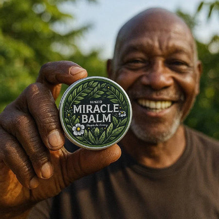 MIRACLE BALM – SOULAGE VARICES, JAMBES LOURDES, DOULEURS ET BRÛLURES AUX PIEDS, DOULEURS ARTICULAIRE, NEUROPATHIE DÈS LA PREMIÈRE APPLICATION