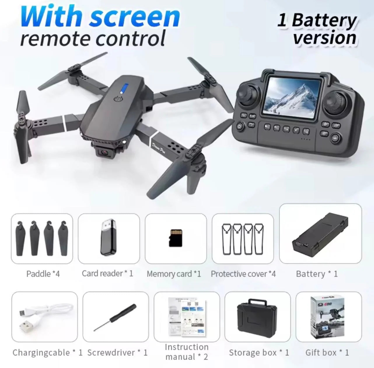 Mini drone E88 air