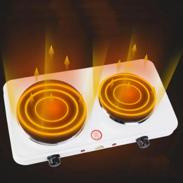 Réchaud électrique à 2 foyers