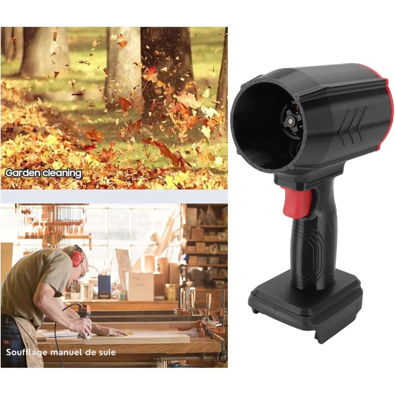 Souffleur à Jet Turbo Portable avec Batterie Lithium 24V