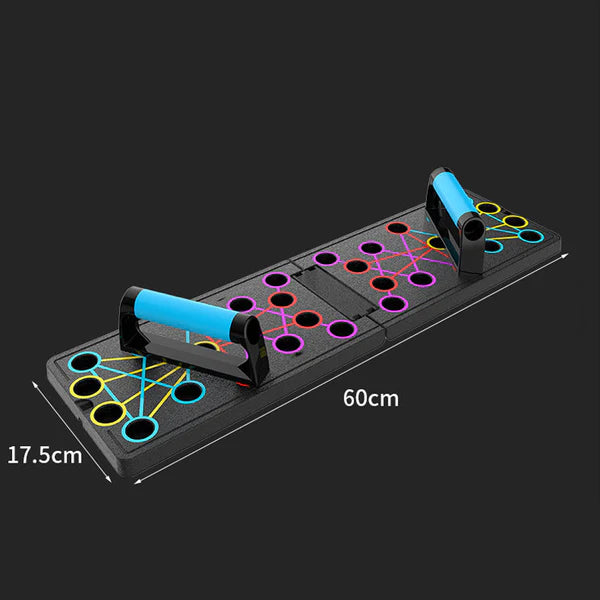 Planche de Musculation Pliable et Multifonctionnelle – Entraînement Complet, Design Compact & Portable