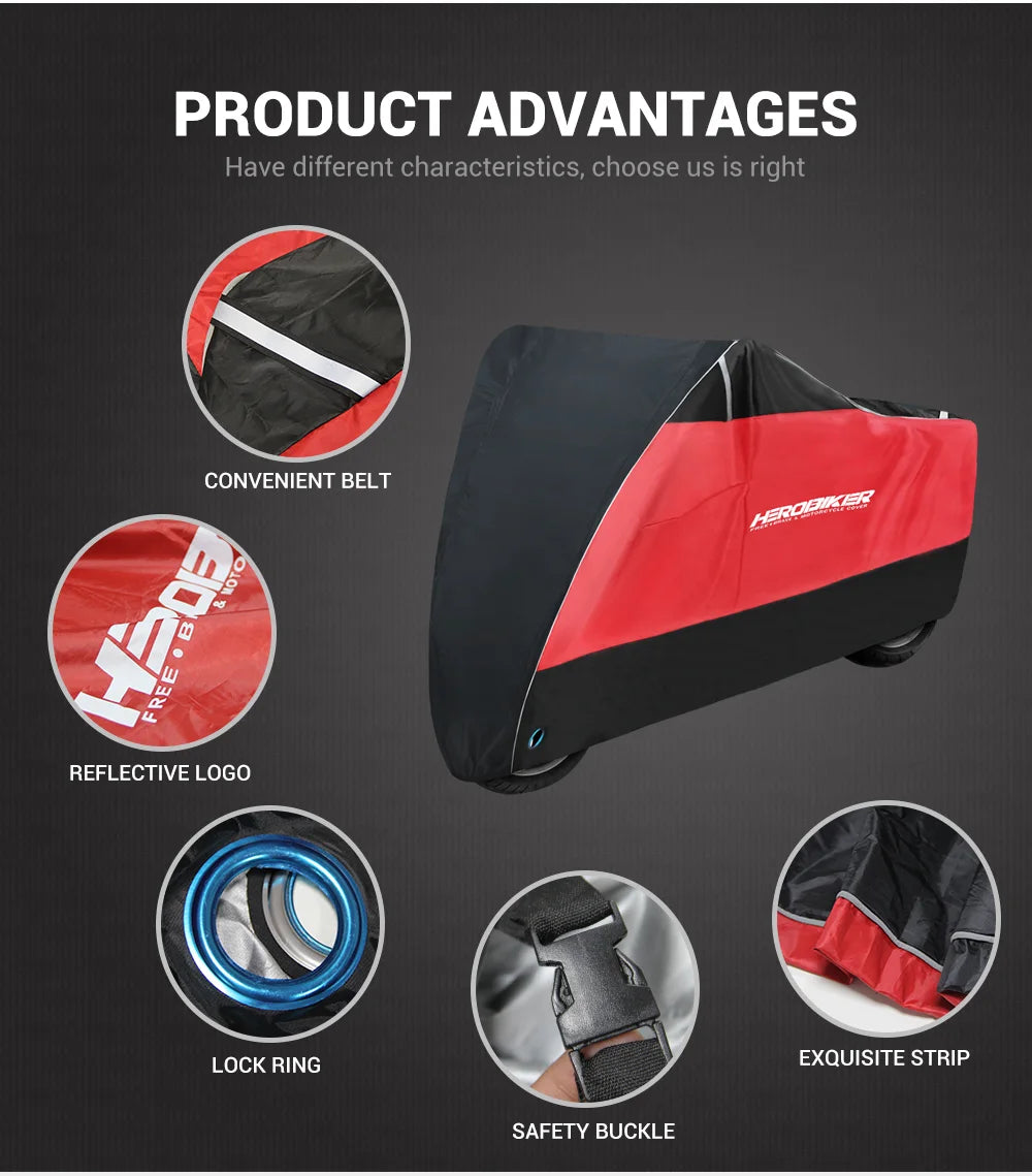🎁Nouveau produit 🎁 Housse de protection contre la pluie ET le soleil pour Scooter, vélo...